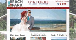 Desktop Screenshot of beachparkeventcenter.com